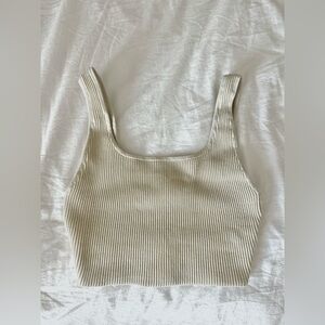 Aritzia Babaton Ribbed Top